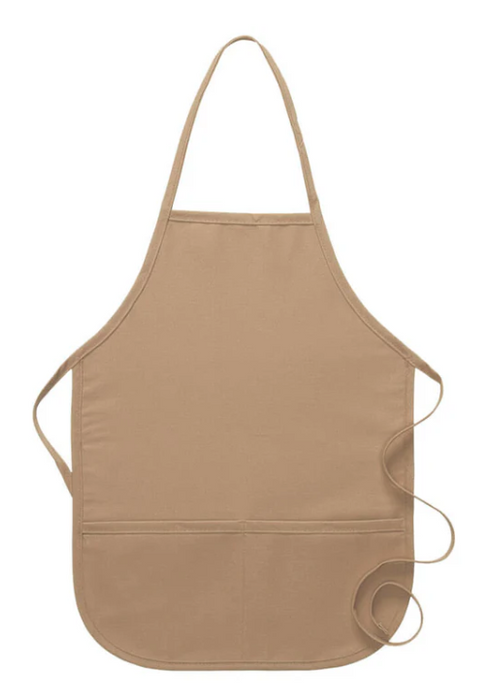 Personalized Kids Apron with Baking Design - Front Pockets - Boy & Girl - Cooking, Great Gift