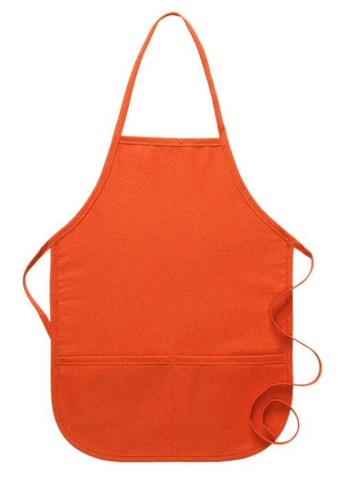 Personalized Kids Apron with Baking Design - Front Pockets - Boy & Girl - Cooking, Great Gift